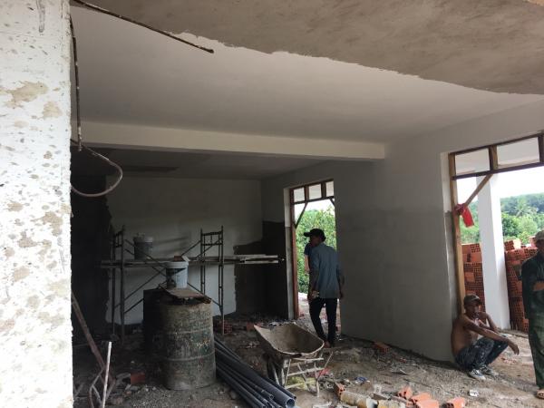 Các dãy phòng ở xây dựng hoàn thành