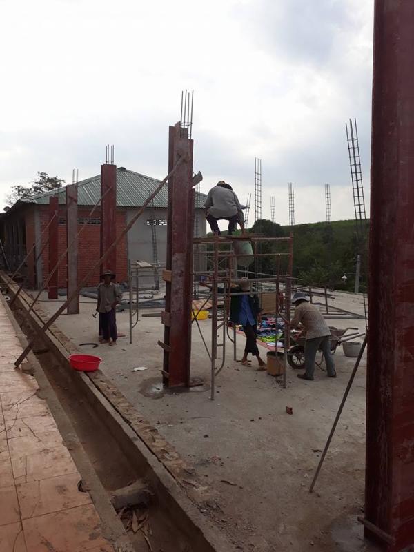 Hình ảnh xây dựng nhà ăn tháng 4-2017 - Hình mô tả 22