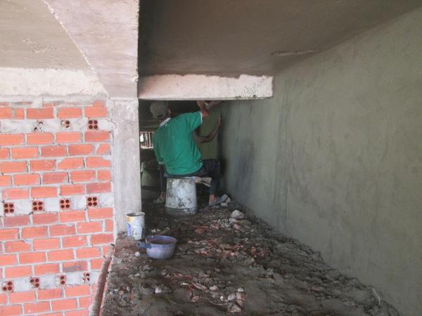 Các dãy phòng ở vẫn chưa hoàn chỉnh - Hình mô tả 2