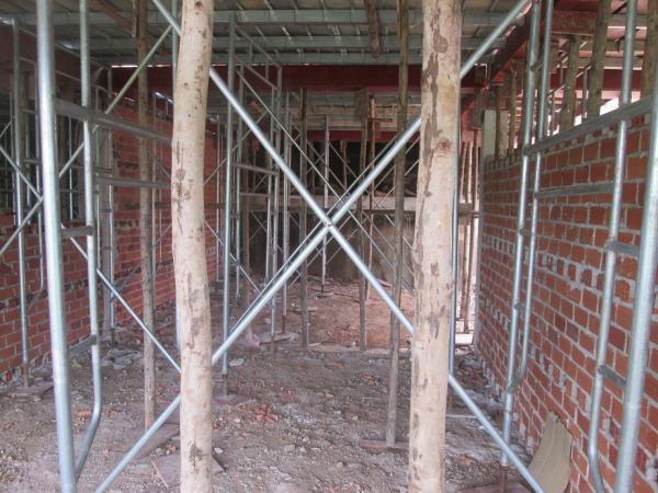 Các dãy phòng ở vẫn chưa hoàn chỉnh - Hình mô tả 9